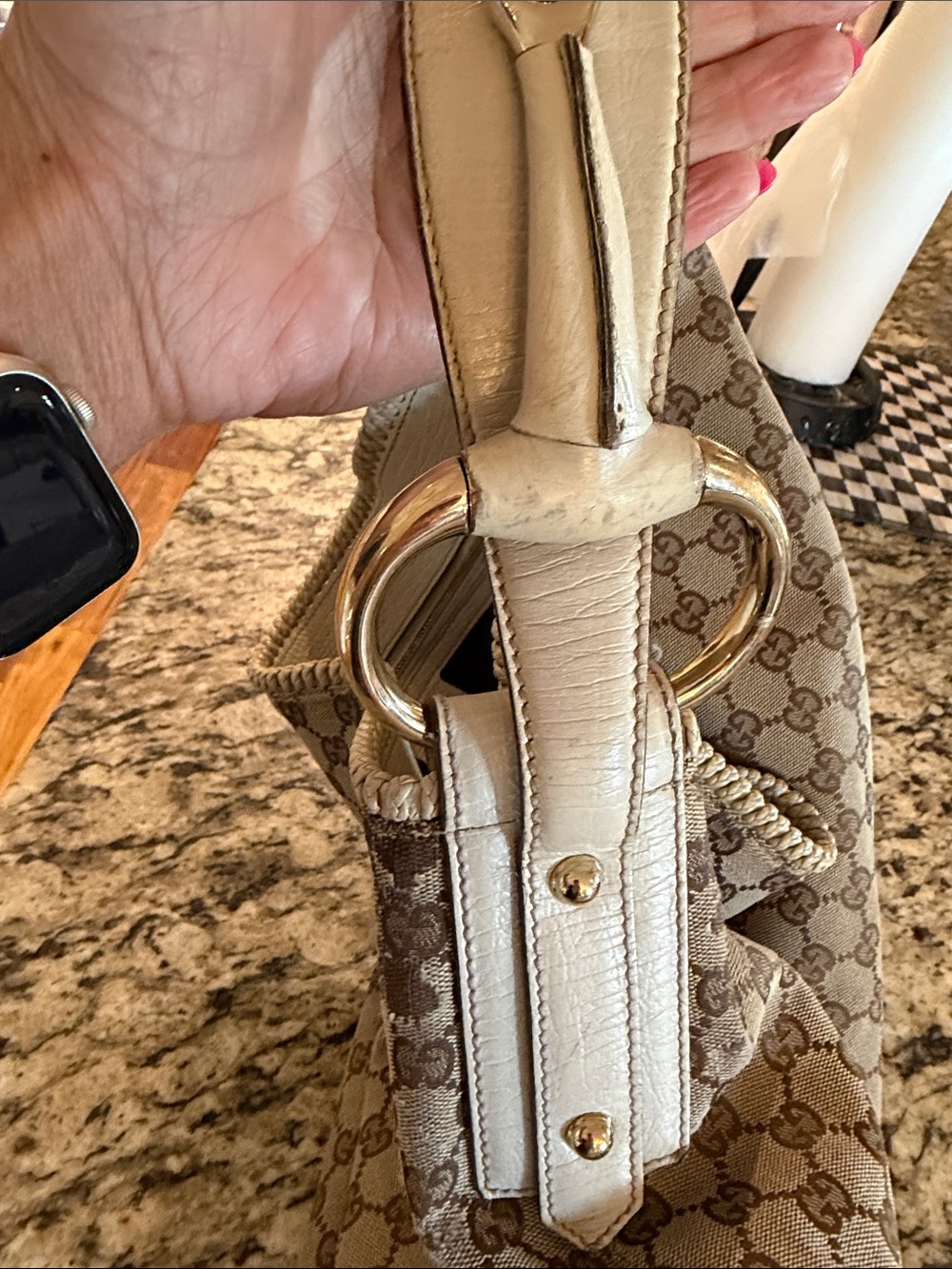 Gucci Horsebit large hobo bag - Picture 6 of 16
